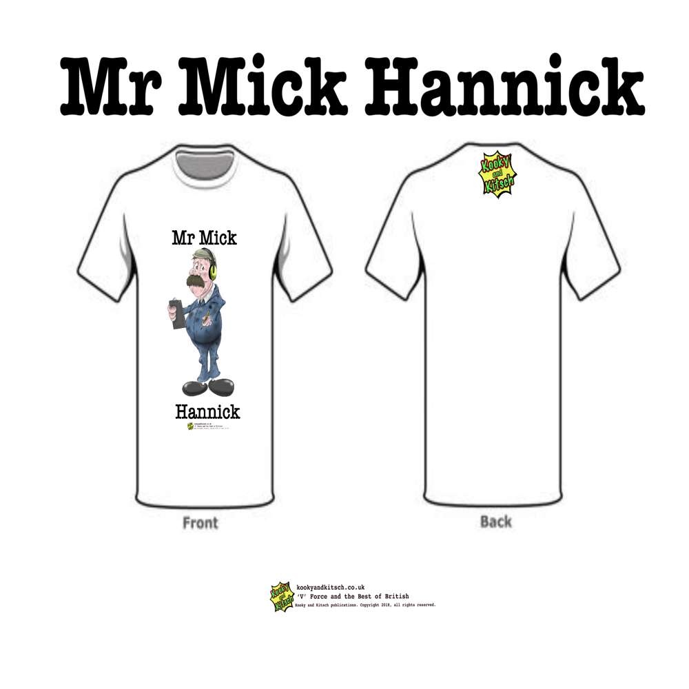 mick hannick t-shirt 